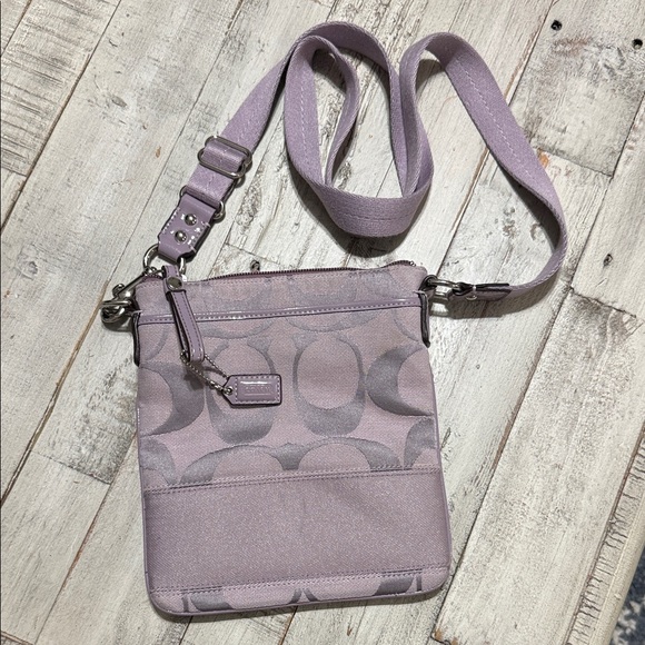 Coach Handbags - Coach Y2K Lavender Crossbody Bag